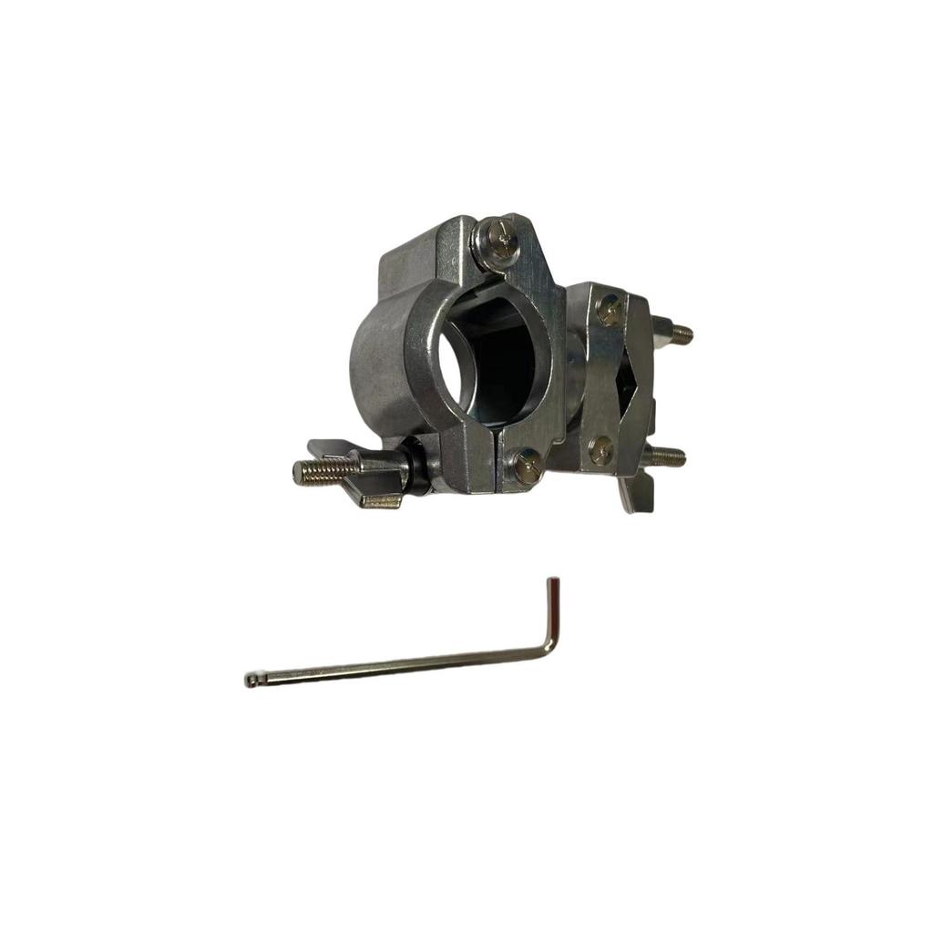 Adjustable Right Angle Pipe Clamp for Drum Rack Systems