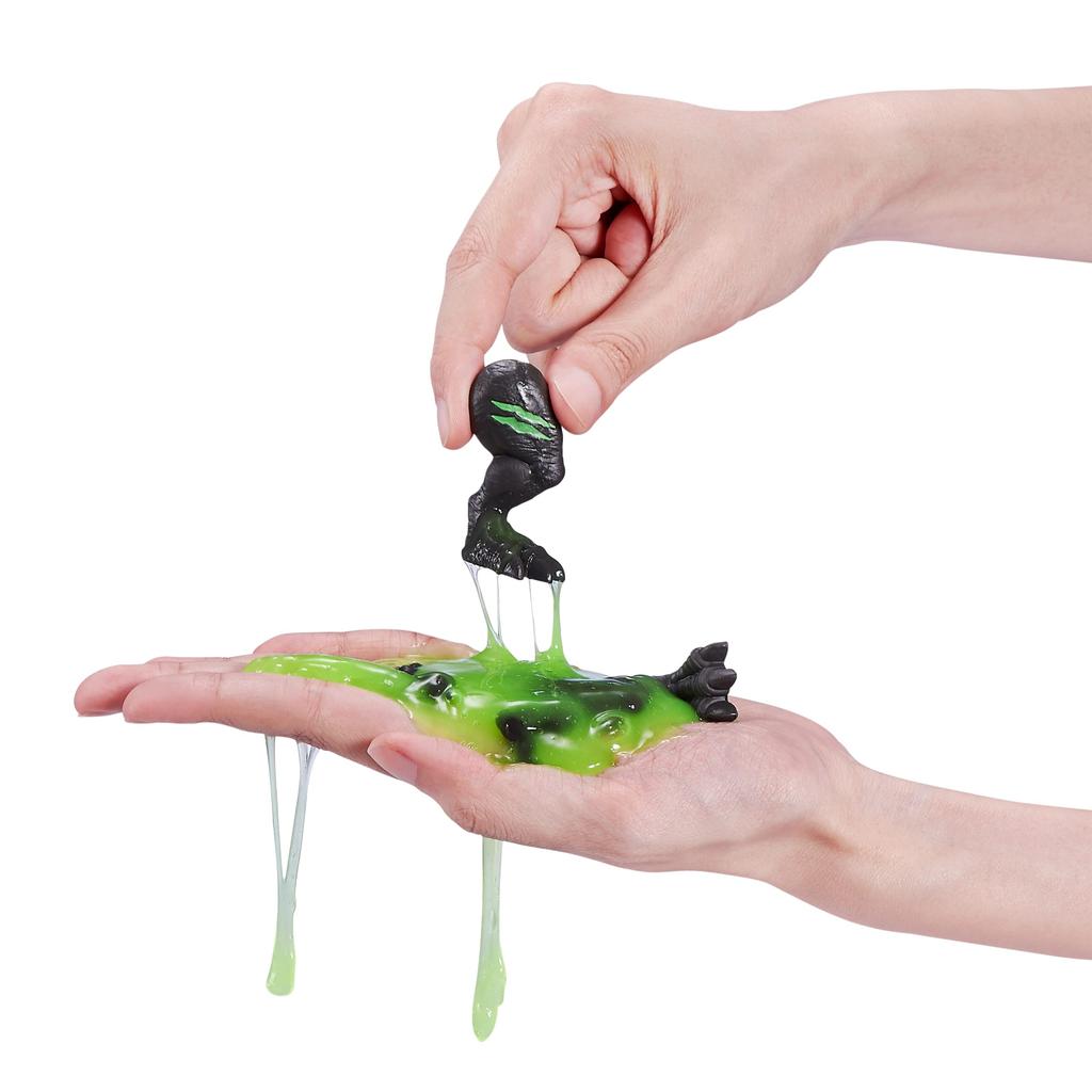 Smashers Zuru Dino Iceland Dinosaur Slime Sand Surprise Toy Figure for Boys and Girls T-Rex