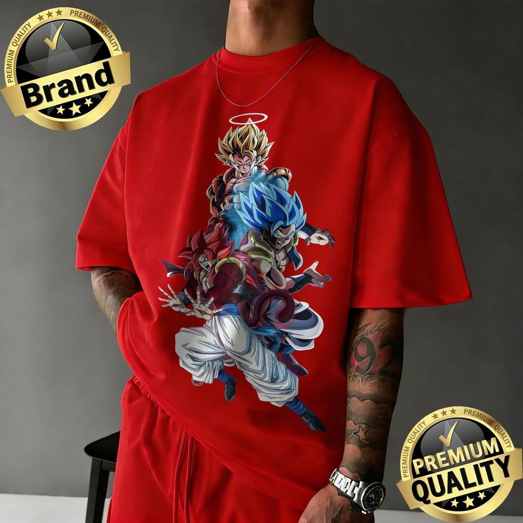 Dragon Ball Authentic Tshirt 2026 Summer New Arrival 100 Cotton Womens Shirt Outdoor Sports Casual TShirt Gym Mens Tees