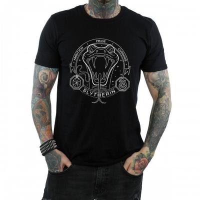 Slytherin-Baumwoll-T-Shirt für Herren