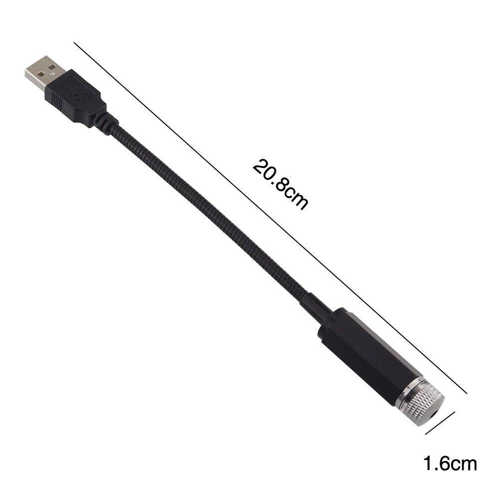 USB Starry Sky Laser Atmosphere Light for Car Interior & Roof