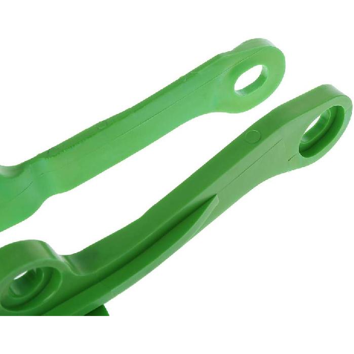 ABS Chain Slider Guide Swingarm Protector for for KXF250 KXF450 KX250F KX450F KXF 250 450 Plastic Chain Slider Green