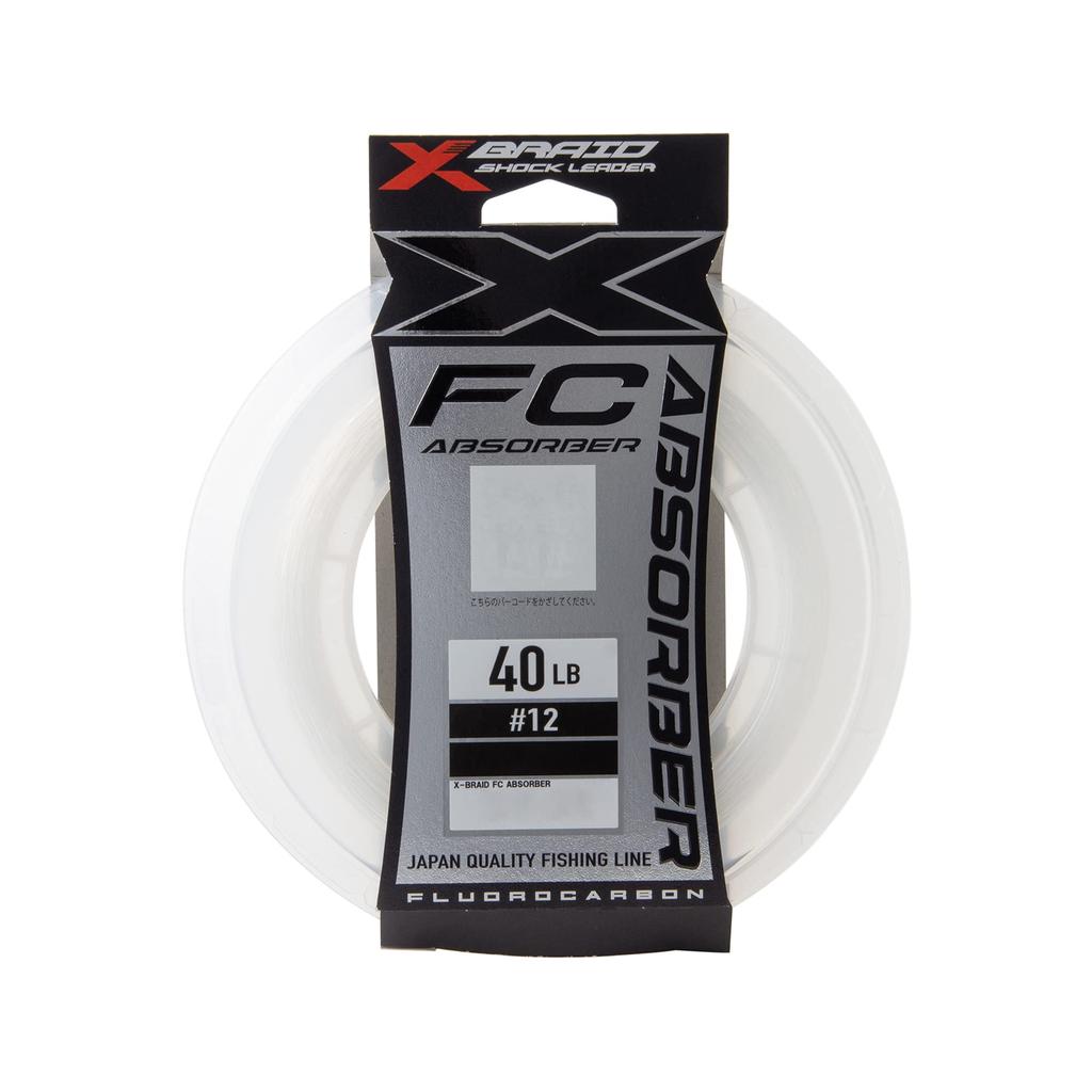 FC Absorber 50m 40 130lb X-Braid No.