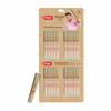 Flair Woody Cliq 0.7mm Retractable Ball Pen Blue Ink Pack Of 1 x 5 pens Smooth Writing Pens For Office School And Daily Use