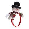 Xmas Santa Claus Hair Hoop Gingerbread Man Headband Snowman Hairband Holiday Party Headbands Christmas Photo Props