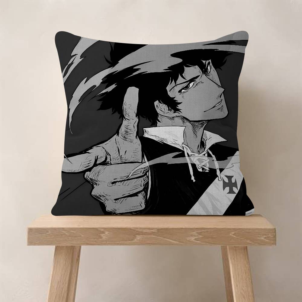 Pillow Gift Home Office Decoration Bedroom Sofa Car Cushion Cover Case x Cool CCowboys Bebop Anime