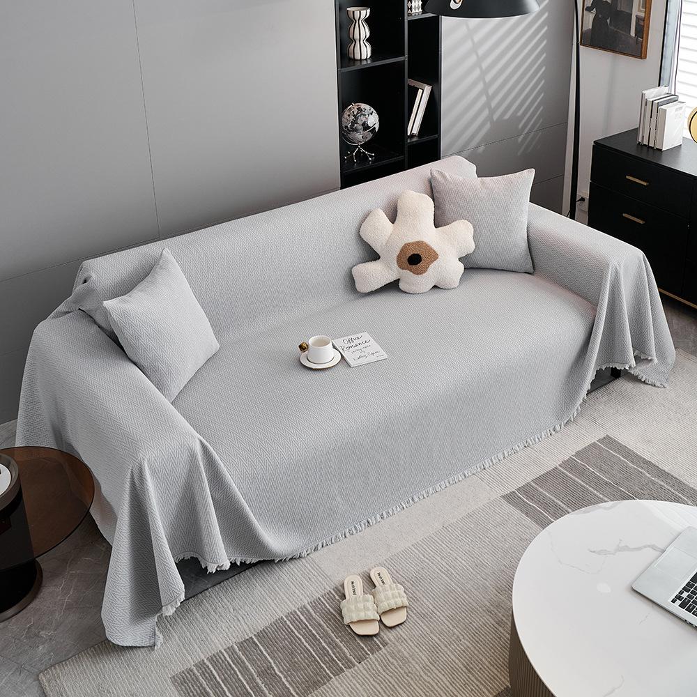 Цельное водонепроницаемое полотенце для дивана, универсальный чехол для дивана, универсальный чехол на четыре сезона, нескользящий, не царапающий чехол для дивана 180*230CM