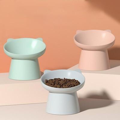 Comedero para Perro Gato con Soporte Elevado Comederos para Mascotas para Gato Protección Vértebra Cervical Comida Agua Mascota Alimentador Perro Gato Productos para Mascotas