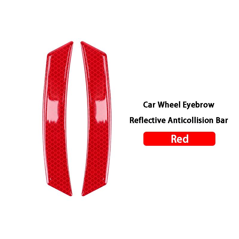 

Автомобильный бампер, светоотражающая предупреждающая полоса, наклейка на обод колеса, предупреждение о бровях, отражатель, защитная наклейка, скретч-пастер B-05