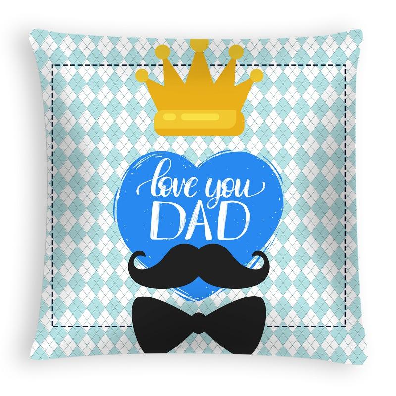 New Father's Day Pillowcases Are Stably Available for Holiday Home Sofa Cushions with Letter Prints