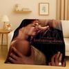 3D Twilight Saga Bella Edward Vampire Movie Flannel Blanket,Ultra Soft Warm Plush Throw for Home Bedroom Bed Sofa Cover Camping