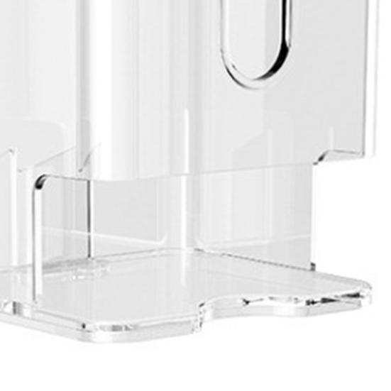 Úložný box na spodní prádlo a ponožky Průhledný Úložný box Design zásuvky Odolný proti prachu Organizér Prostorově úsporný pro montáž na stěnu