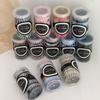 15pcs/set Hair Ties Cans Packaging Braided Twisted Elastic Hair Band Durable High Elasticity Rubber Bands Women Hair Accessories