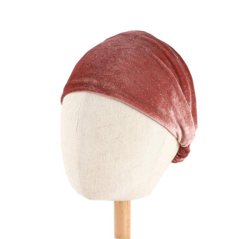 Women Hair Bands Gold Velvet Sports Headband with High Elasticity Elasticity Starry Pink Headband Autumn Winter Velvet Headband