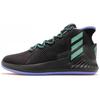 Adidas D Rose 9 (Unisex) Core Black / Green / Purple Basketball Shoes BB8018