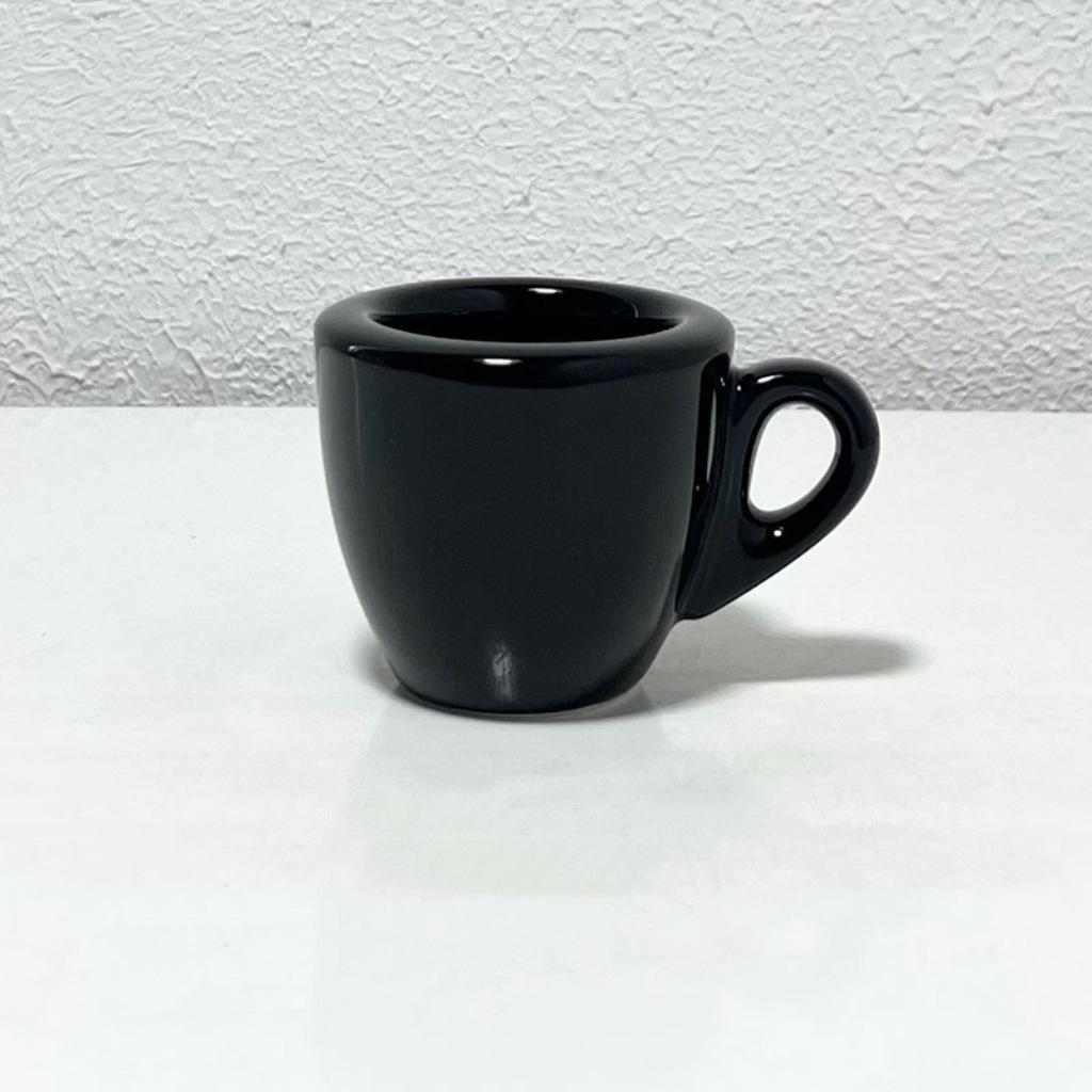 60ML Ceramic Espresso Cups with Thick Design for Single Cup 9mm Cup Wall Long Lasting Insulation Espresso Barista Accessories