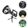 Powerful Illumination LED Flashlight Waterproof Handheld Spotlight USB Rechargeable Light  Camping