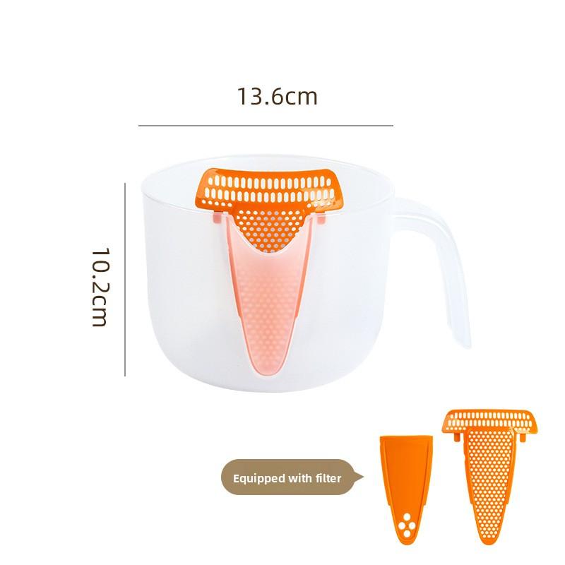 Large-capacity Baking Bowl with Scale for Separating Soup and Oil