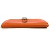 HERMES Serie Dogon logo Bifold card holder/pass case with key chain Card Case