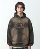 Vlad Denim Applique Hoodie_Dust Black