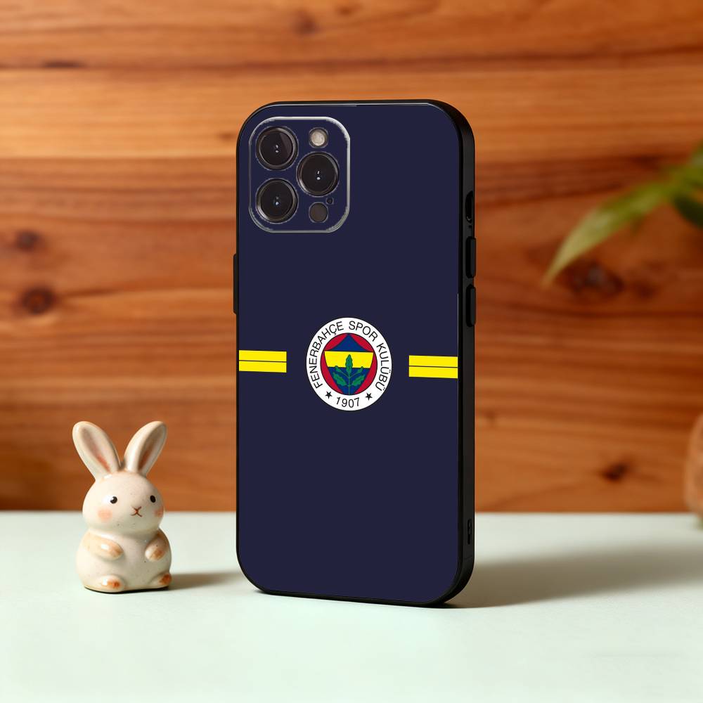 1 Stück T-Truthahn Fenerbahce-E Handyhülle Für iPhone17,16,15,14,13,12Plus,Pro Max,XS,5G Weiches Silikon Schwarze Hülle