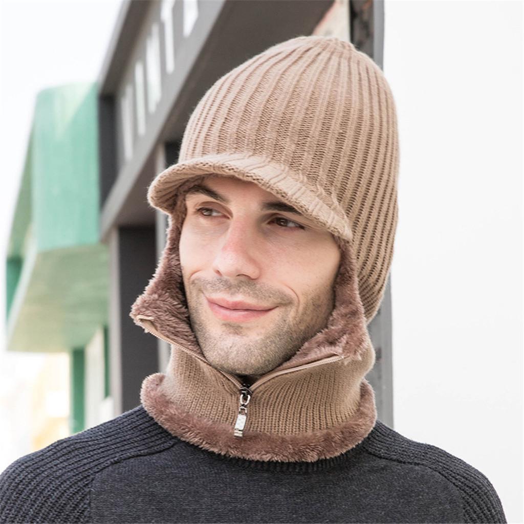 Men Women Winter Trendy Warm Oversized Chunky Baggy Stretchy Slouchy Skully Hat