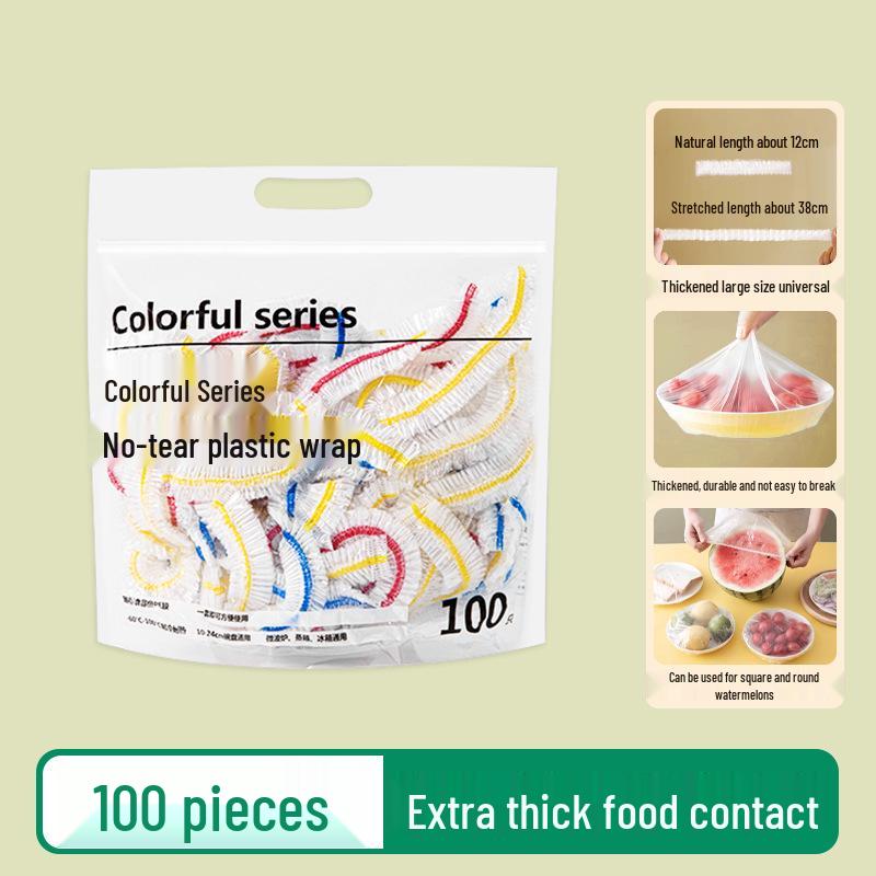 Einweg Frischhaltefolie Anti-Geruchs Lebensmittelaufbewahrungsabdeckung für Schüsseln und Teller