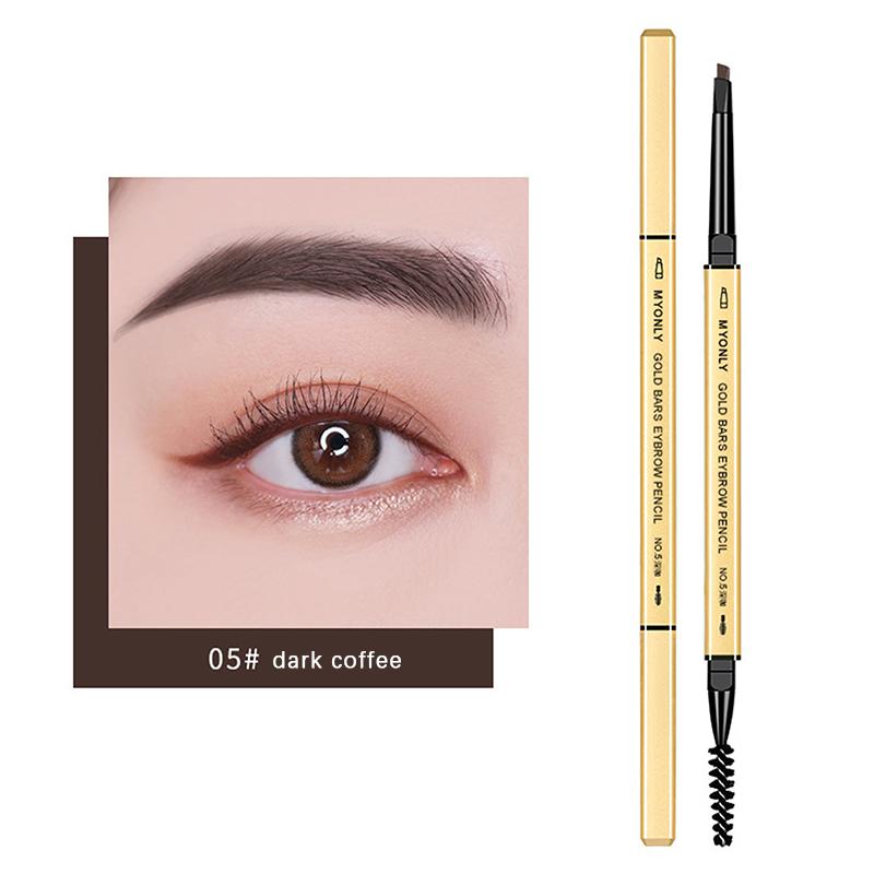 Ultra Fine Triangle Eyebrow Pencil Precise Brow Definer Long Lasting Waterproof Blonde Brown And Coffee Eye Brow Makeup 3 Colors
