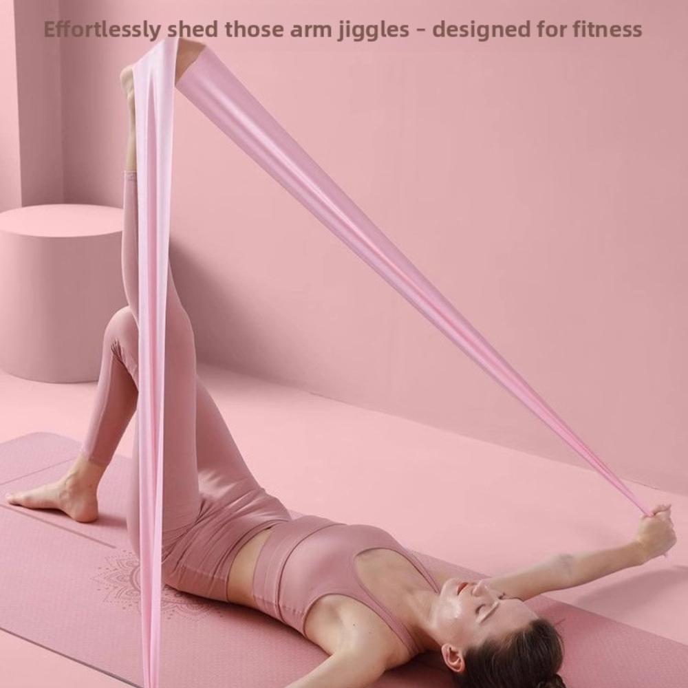 Professional Customized Yoga Fitness Stretching Tension Band Strength Training Stretching Resistance Band Yoga Waist Hip Resistance Band