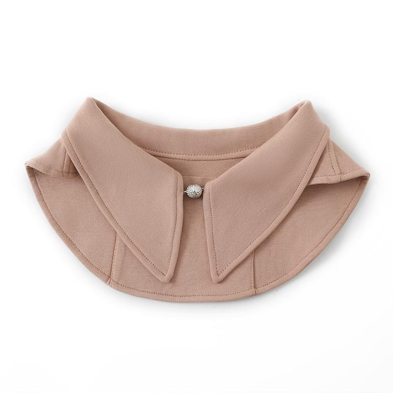 Versatile Women's Modal Dickey Collar for Neck Protection and Warmth in Air-Conditioned Rooms