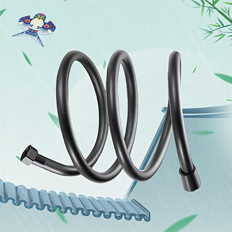 1pc Bathroom Shower Pipe Faucet Extension Pipe PVC Shower Head Shower Hose Flexible De Douche Bath Shower Hose Pipe 2m