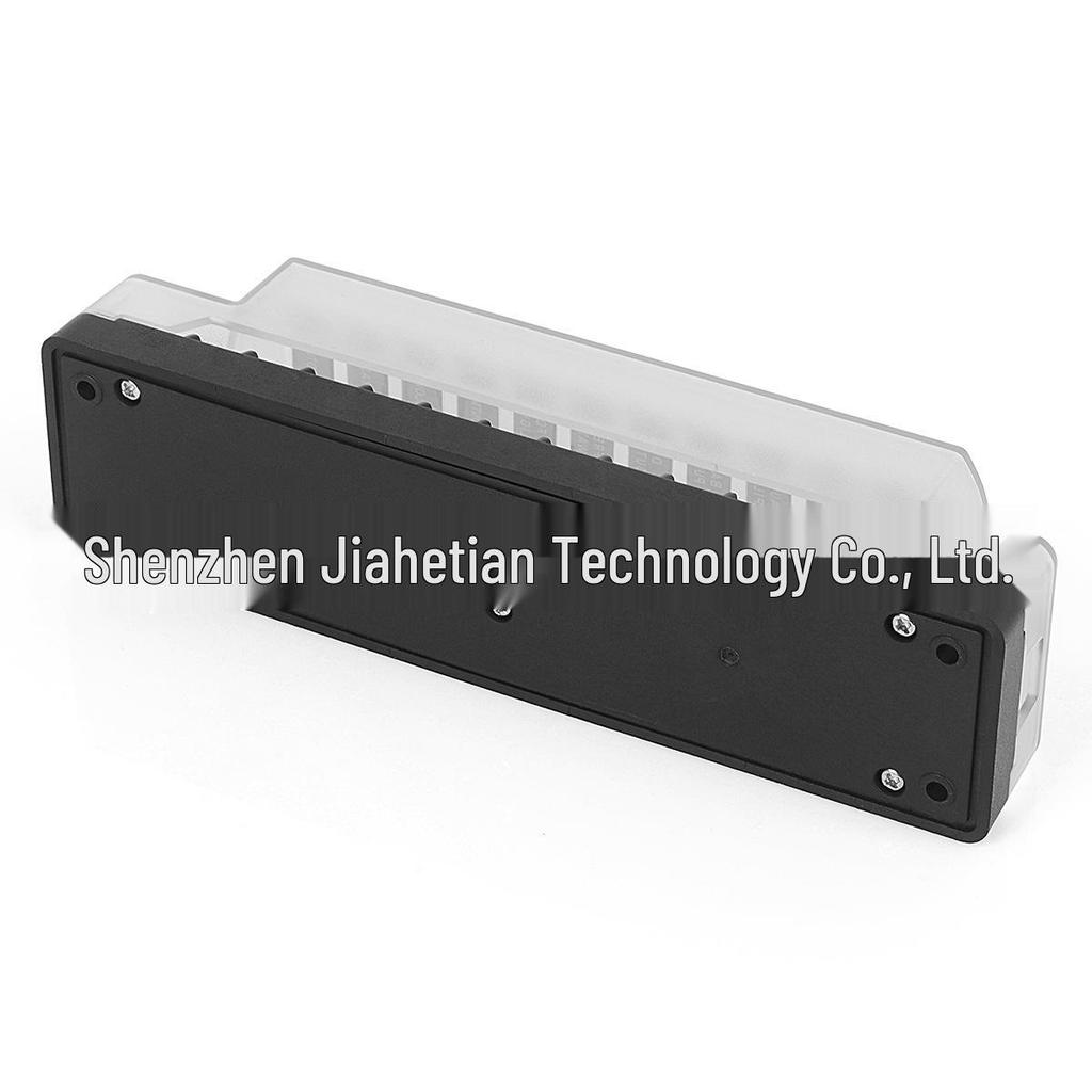 Compatible 6 or 12-Way M5 Screw Connector Car Fuse Box Holder