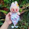 For 17cm Labubu Doll Clothes Fashion Clothes Swimwear Mermaid Clothes Color Match Cherry Suit Dolls Accessories Cute Decoration Little Clothes