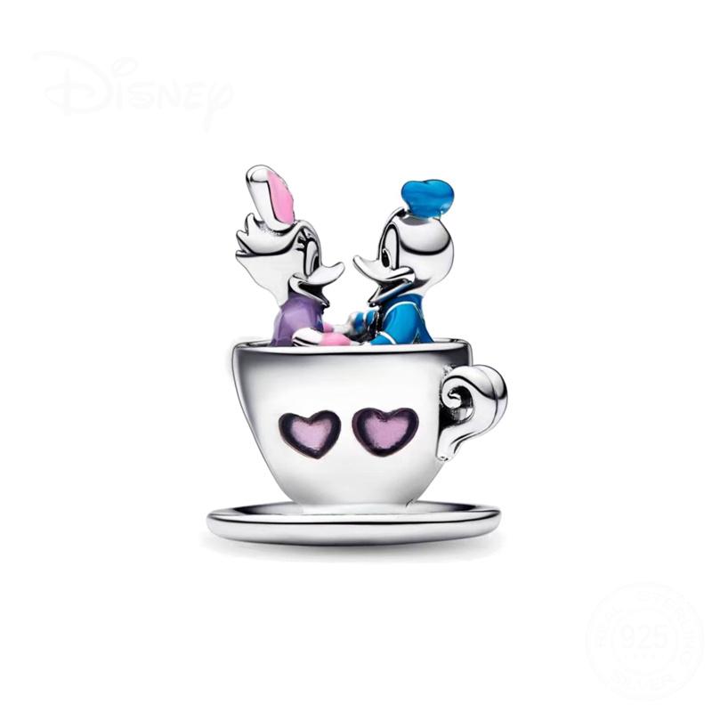 Шармы Бусина Медь Пара Утка Кофейная Чашка Подвеска Подходит Браслет-Браслет Ожерелье Diy Украшения