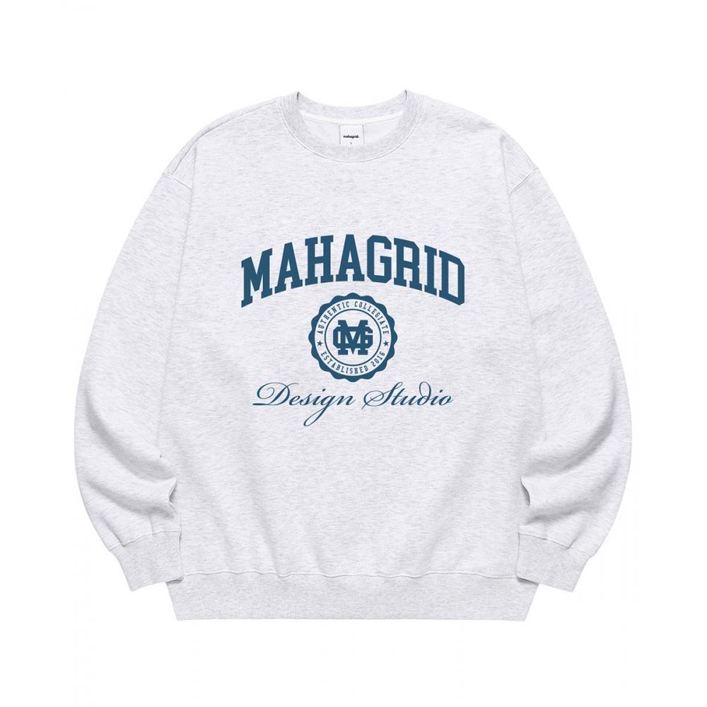 

MAHAGRID AUTHENTIC SWEATSHIRT LIGHT GREYMG2BFMM463A