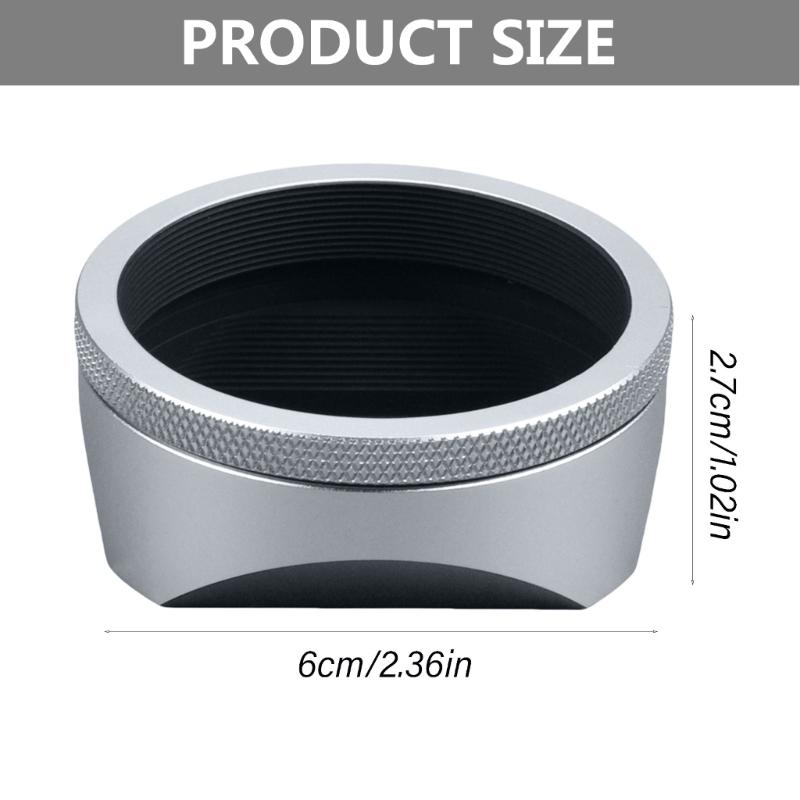 Lens Hood Camera Lens Protector Shockproof Lens Shade Cover Improve Photography for X100VI X100V Cameras