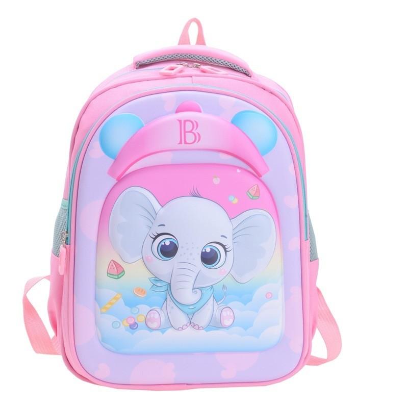 Cute Trendy Lightweight Nylon Kids Backpack For Boys And Girls With Cartoon Design StyleA