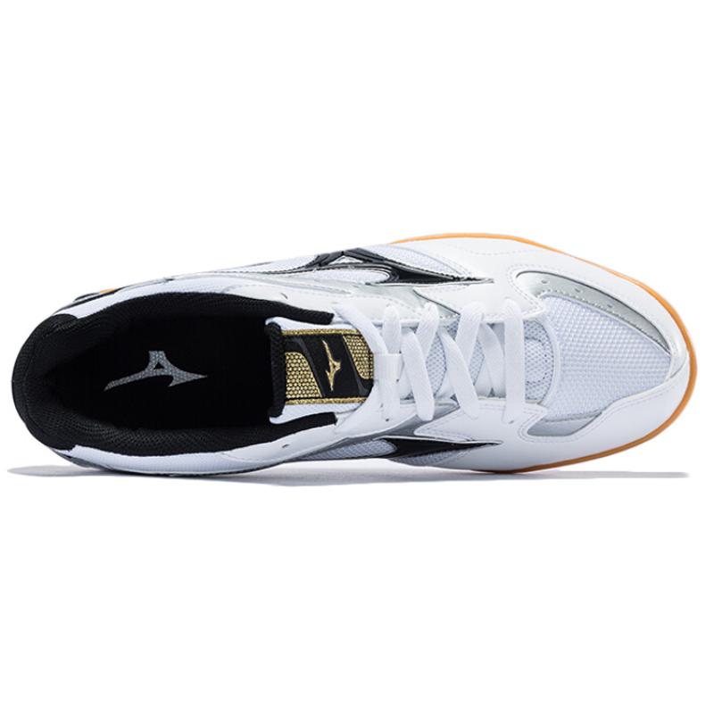 Mizuno Crossmatch Plio Rx 4 'White Black Silver' Sneakers 81GA183009
