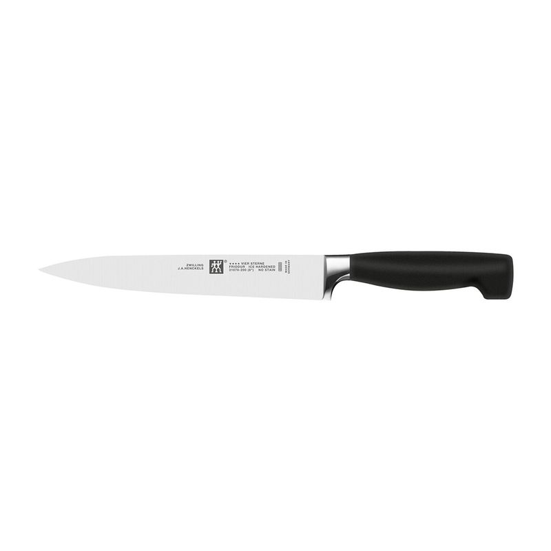 Henkel Zwilling 4-Star Self-Sharpening Knife Block Black 7P (Tax Included)