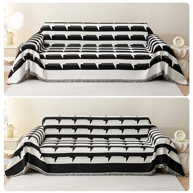 Modern Simple Sofa Towel Full Cover Cloth Chenille Sofa Cover Four Seasons Universal Anti-Scratching Sofa Slipcover