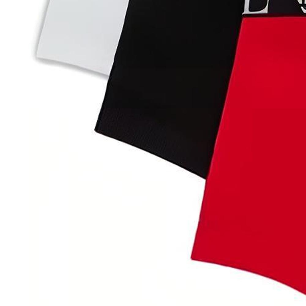 Emporio Armani Letter Print Fitted Boxer Briefs Three-Pack Men underwear 1113573R-71512-4121