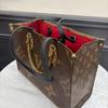 [Pre-Owned] Louis Vuitton Onthego MM 'Brown Giant Monogram/Brown Monogram Reverse Canvas' - Very Good #FCPG2