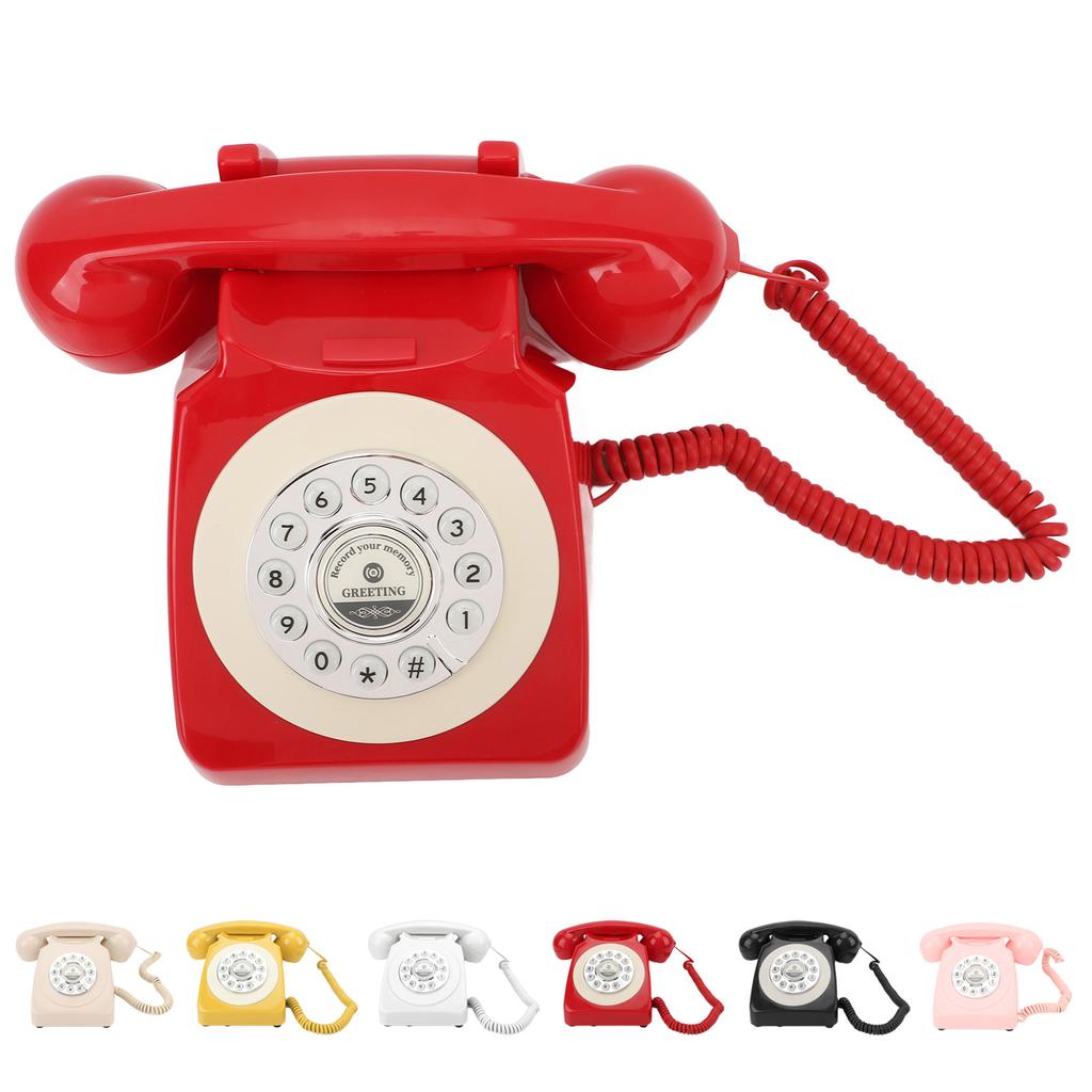 Audio Guest Book Phone Clear Sound Convenient Use Audio Message Recording Telephone for Wedding Even