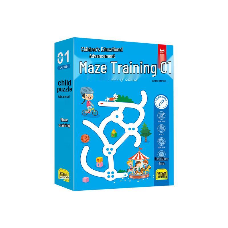 Children's Logic and Concentration Sudoku Maze Book: Early Education for Ages 3-6