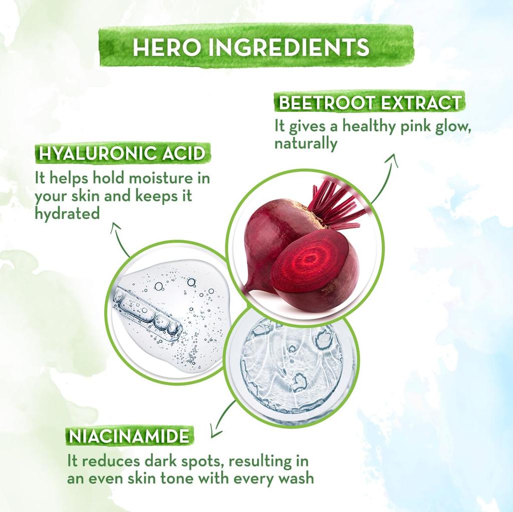 Mamaearth Beetroot Hydraful Moisturizer Lotion 50ml For Pink Glow Hydration Lightweight Oil-Free Face Cream For All Skin Types