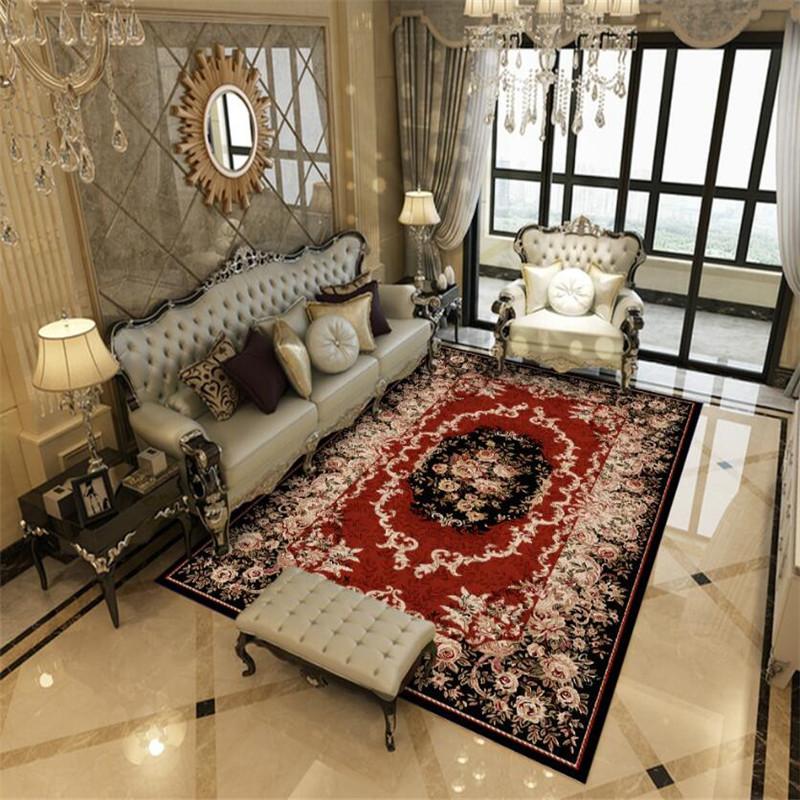 New Chinese Style Carpet Floor Mat Living Room Sofa Floor Mat Household Bedside Carpet