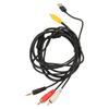 Digital Fiber Optical to Analog 2RCA 3.5mm Jack Stereo o Cable for TV DVD Network Set Top Box