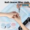 100pcs Disposable Nail Art Vacuum Dust Collector Non-Woven Filter Paper Pink/Blue/White Paper Manicure Machine Dust Filter Paper