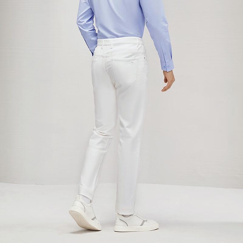 Qipai Men's Lenzing Modal Five-Pocket Casual Pants