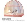 Dual Door Mosquito Tent Full Cover Mosquito Net Zipper Closure Open Quickly Fully Enclosed Anti-mosquito Bed